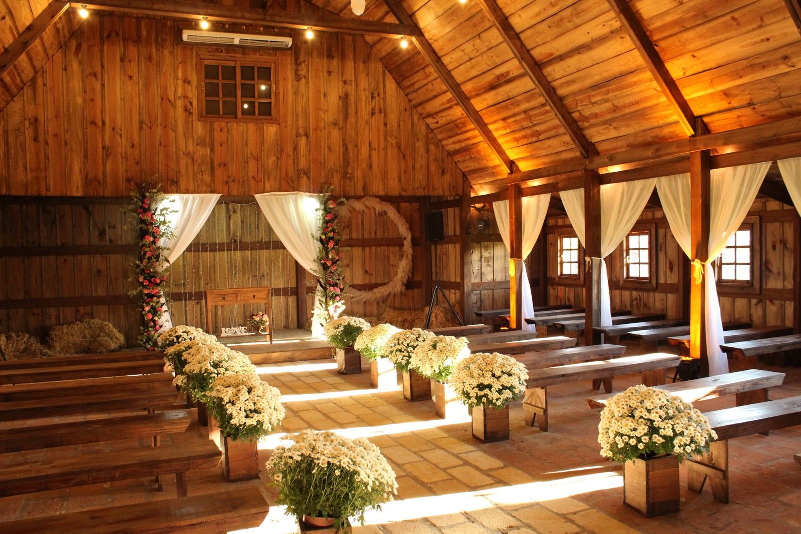 The grand ceremony hall